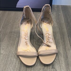 Sam Edelman Nude Heeled Sandals